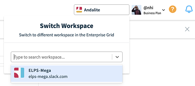 switching-workspace