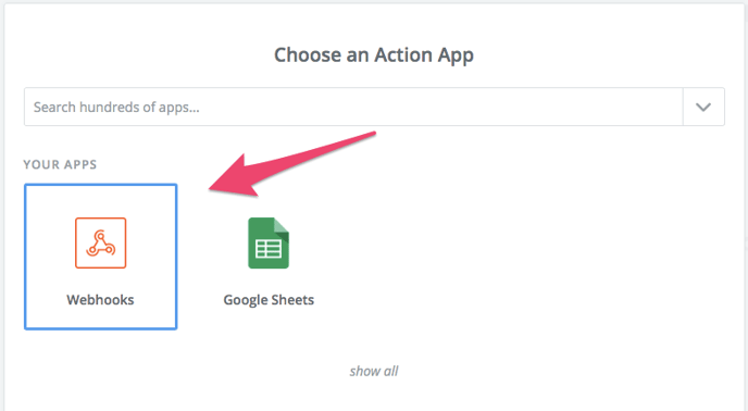 zapier-webhook-action